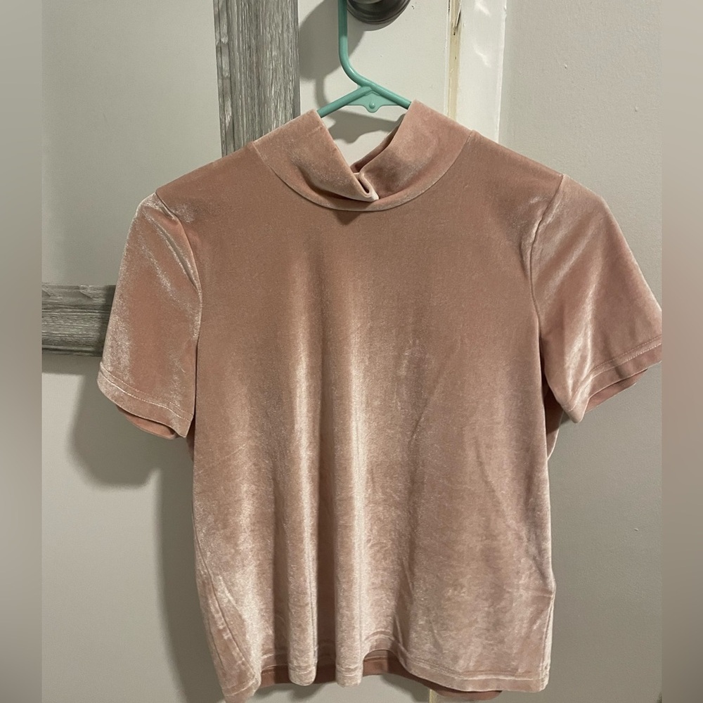 Madewell velvet top